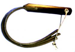 Leather Three Tailed Whip
