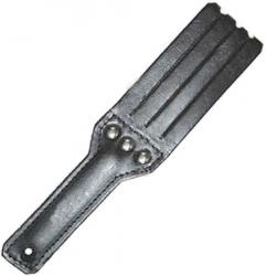Heavy Leather Spanking Paddle Four Tails Of Justice