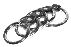 Steel Rings Penis Restraint