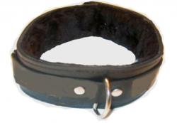 Fur Lined Bondage Collar