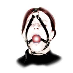 Ball Gag Bondage Harness